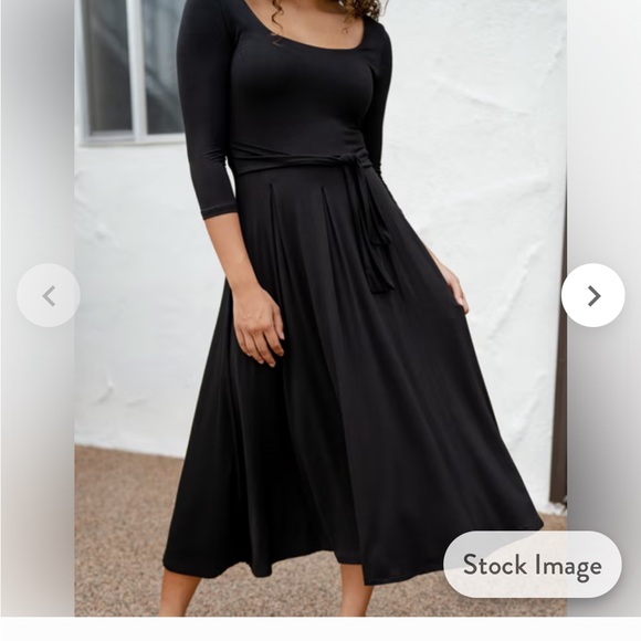 Sozy Angelina 3/4 Sleeve Dress - Picture 1 of 4